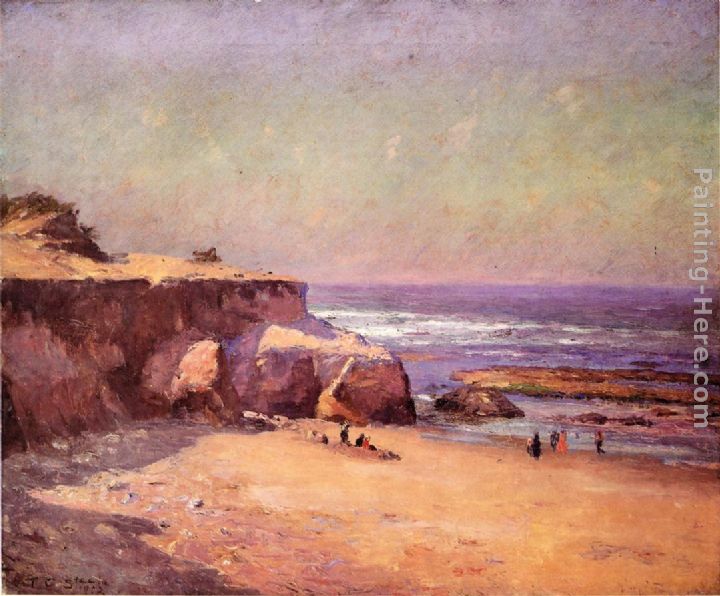 On the Oregon Coast painting - Theodore Clement Steele On the Oregon Coast art painting